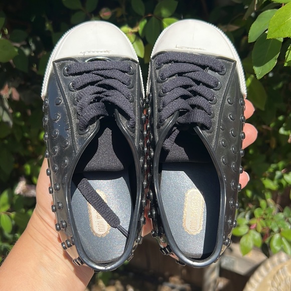 Mini Melissa Unisex Polibolha Black Sneakers.❤️UNISEX❤️ - Picture 4 of 15